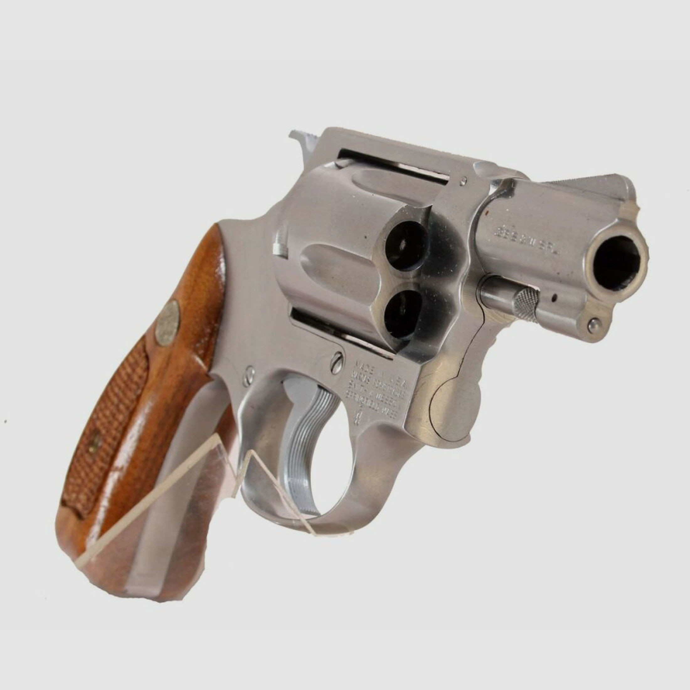 Sammlerkurzwaffen	 Smith & Wesson Modell 60 Kal 38 Spez Stainless