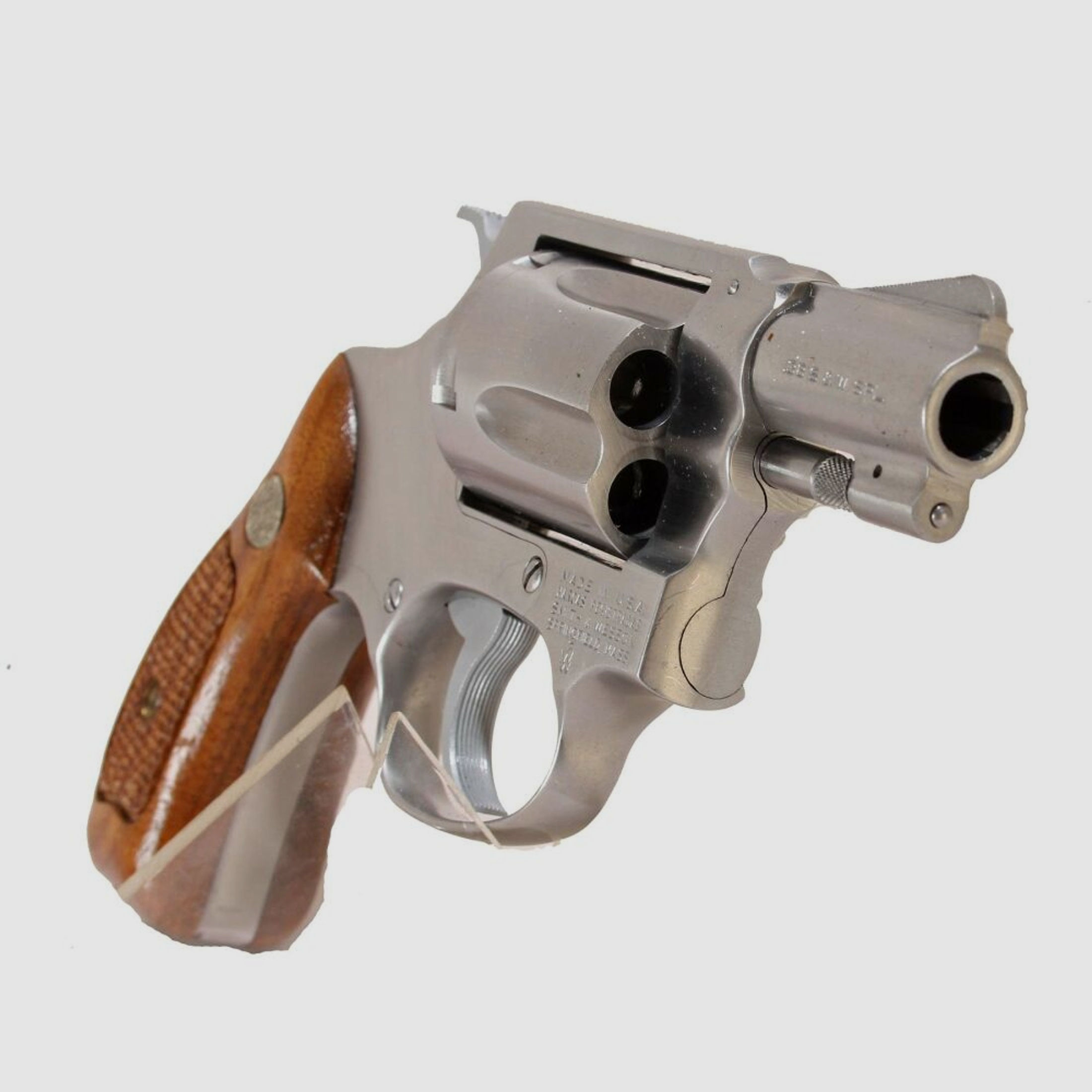 Sammlerkurzwaffen	 Smith & Wesson Modell 60 Kal 38 Spez Stainless