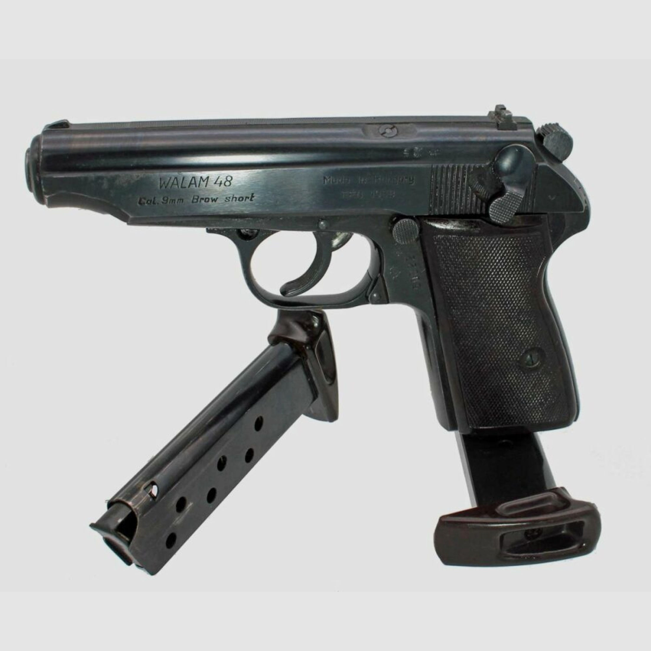 Walther Sport- und Behördenwaffen	 Walam Pistole Kal. 9 kz Mod. 48