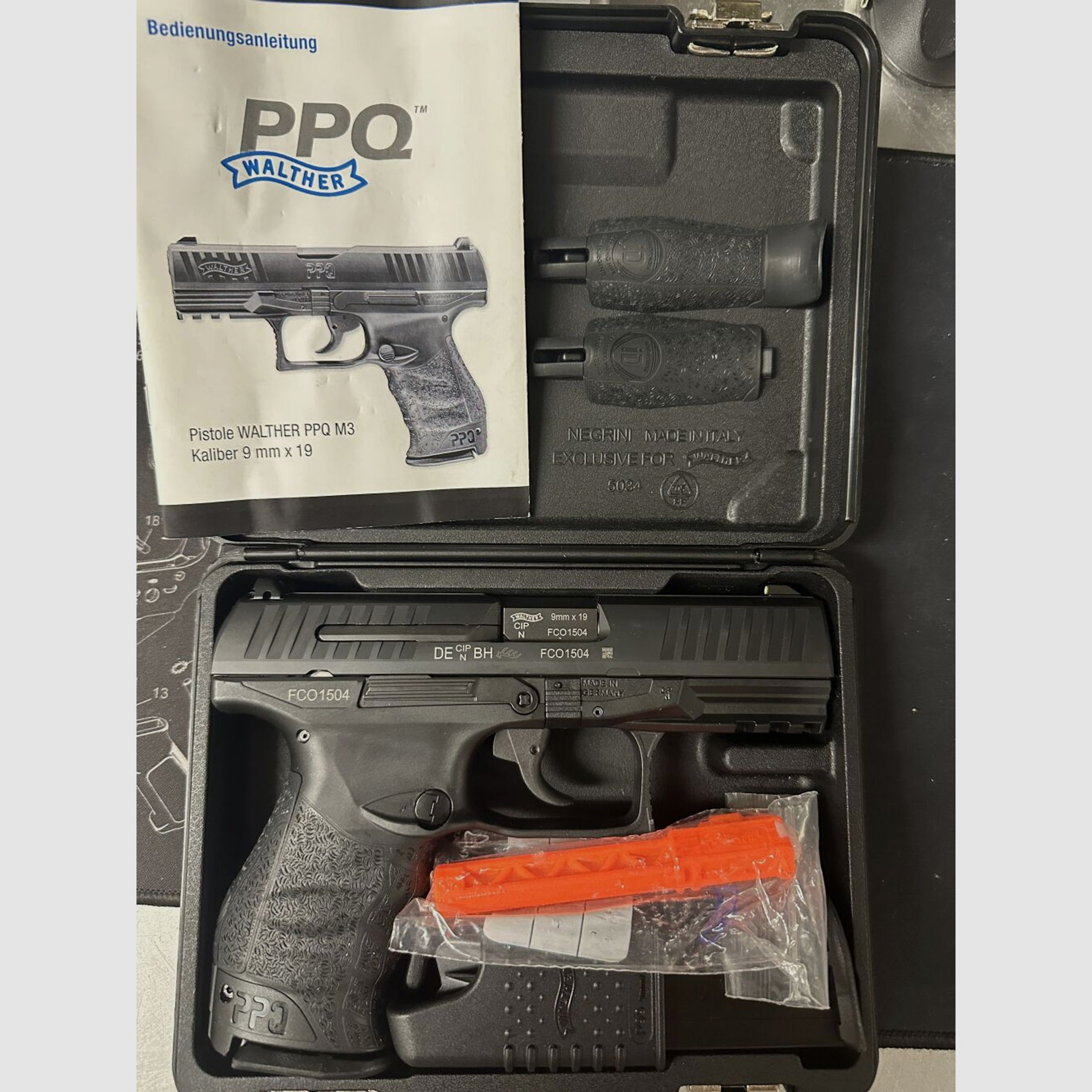 Walther	 PPQ M3 9mmL PS