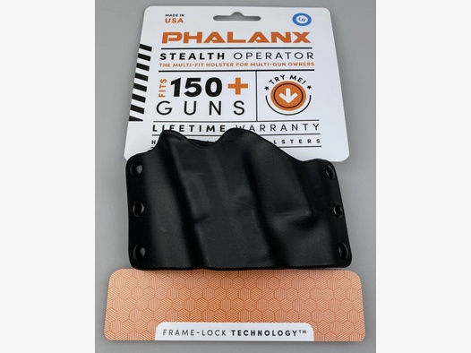 PHALANX STEALTH OPERATOR	 MULTI-FIT HOLSTER COMPACT LH