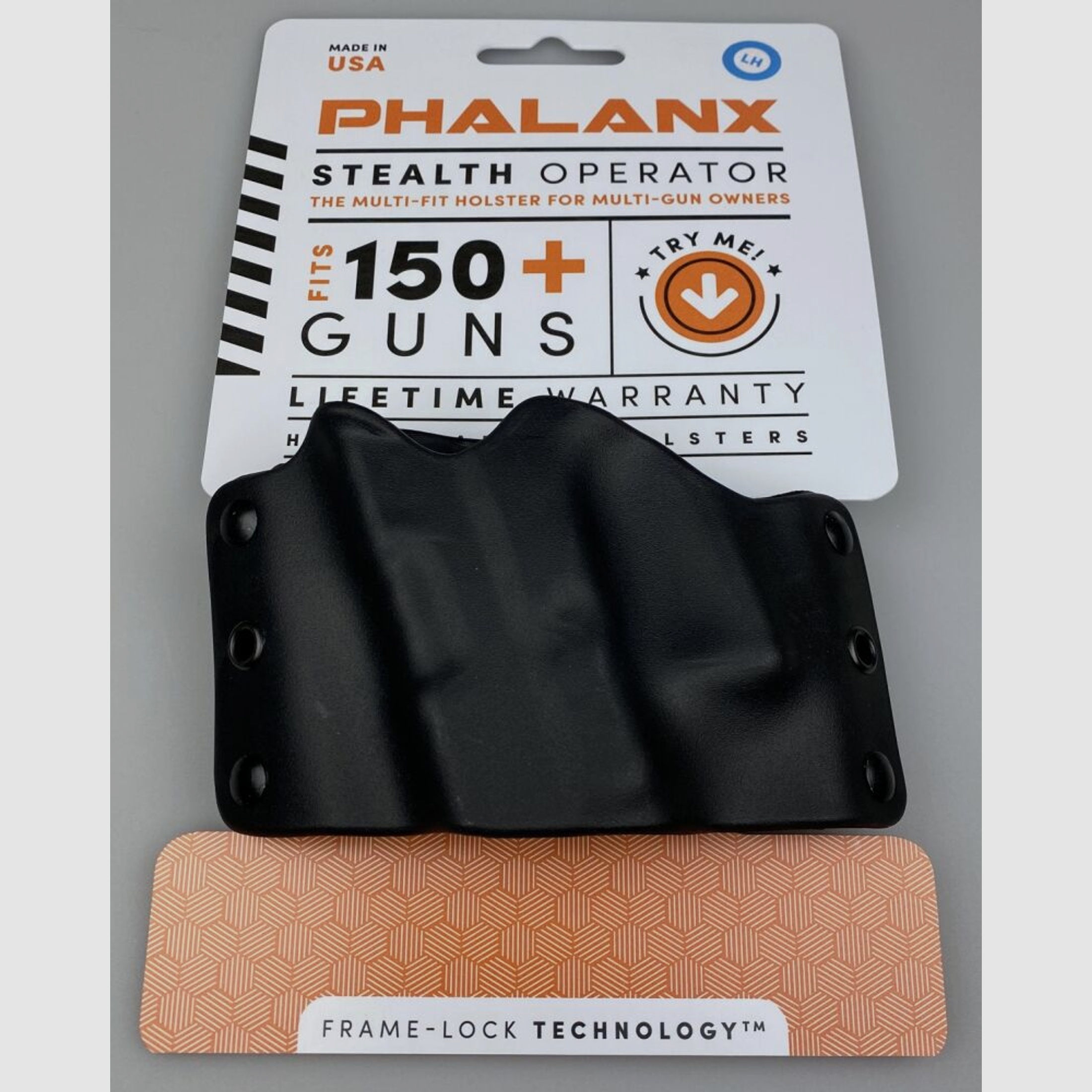 PHALANX STEALTH OPERATOR	 MULTI-FIT HOLSTER COMPACT LH