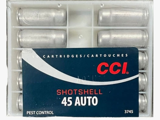 CCI	 Shotshell .45 ACP Schrot