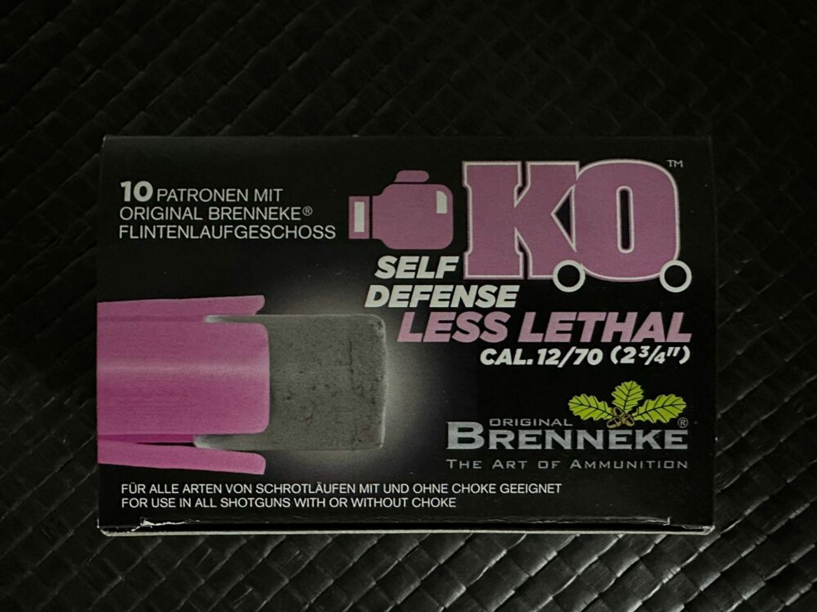 Brenneke	 KO Self Defense - Less Lethal Slug 9,1g / 140grs.