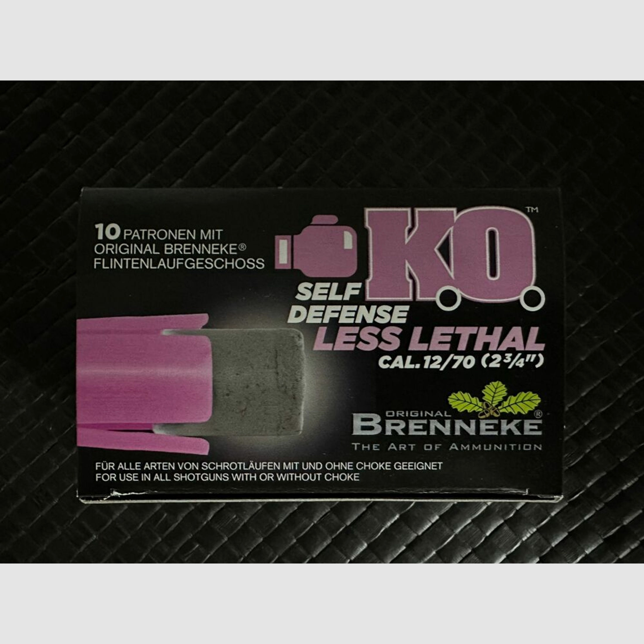 Brenneke	 KO Self Defense - Less Lethal Slug 9,1g / 140grs.