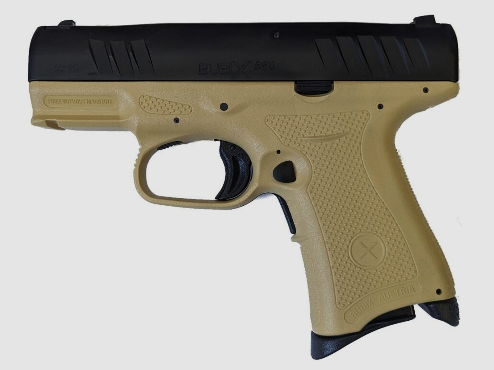 BubiX	 BRO 9mm Luger Subcompakt Pistole