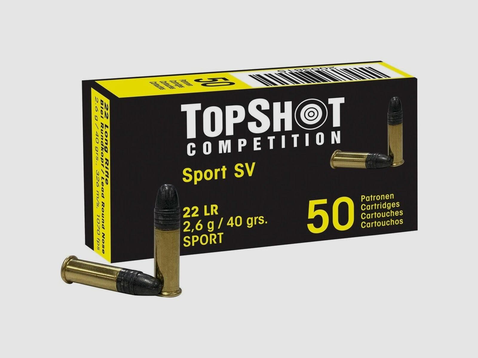 TOPSHOT Competition	 Black Edition SV 2,6g/40grs. .22 lfB.
