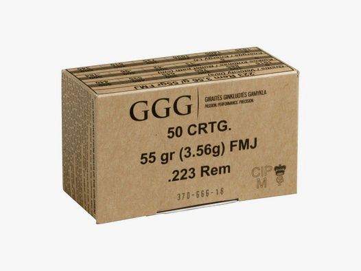 GGG	 .223 Rem. Vlm BT 3,6g/55grs.
