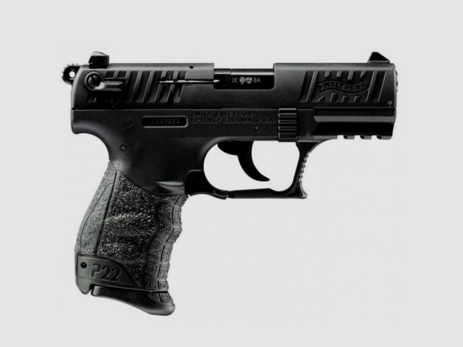 Walther	 P22Q Standard  brüniert Pistole