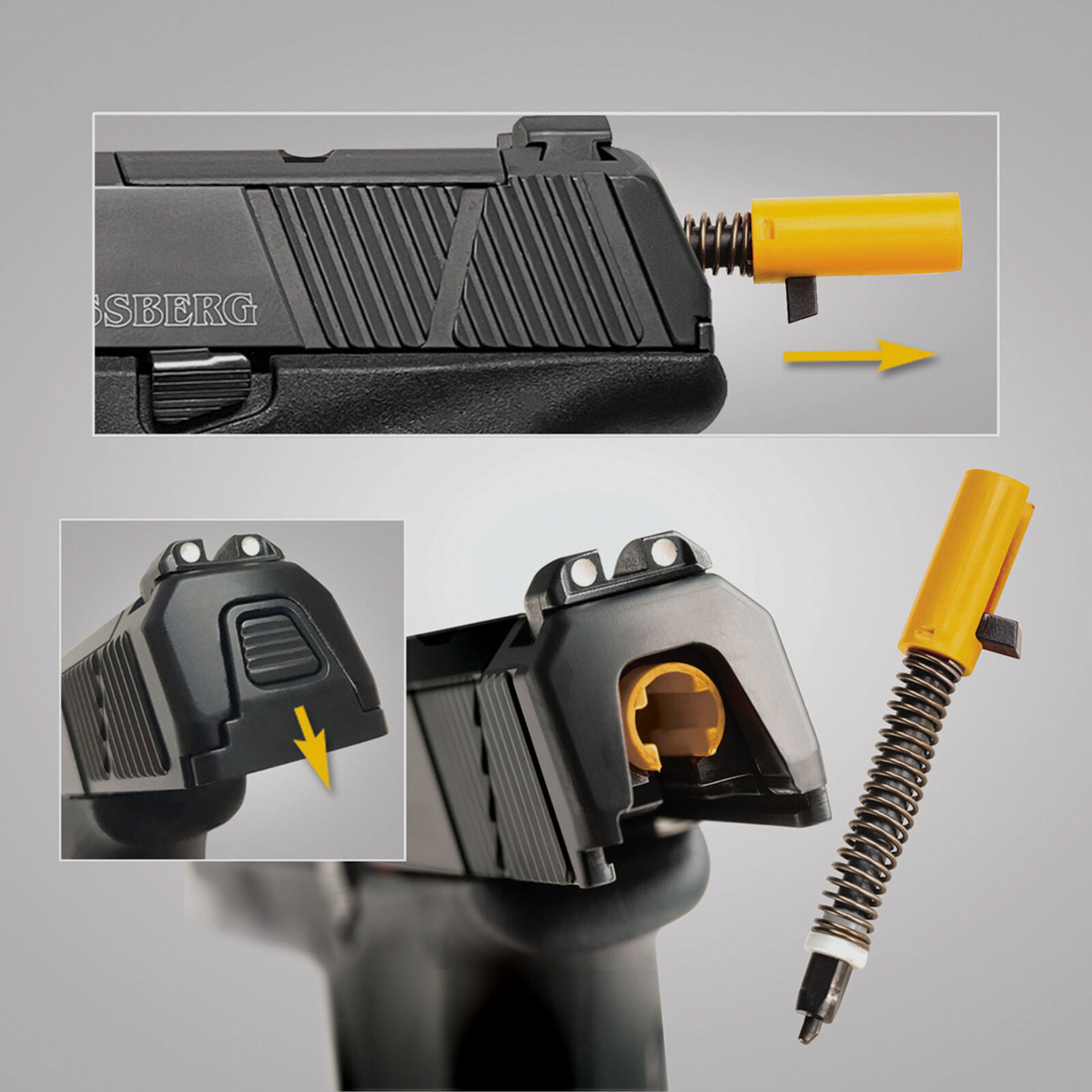 Mossberg	 MC2sc Optic-Ready Black 3,4" (4 Zoll) Truglo 9mmLuger