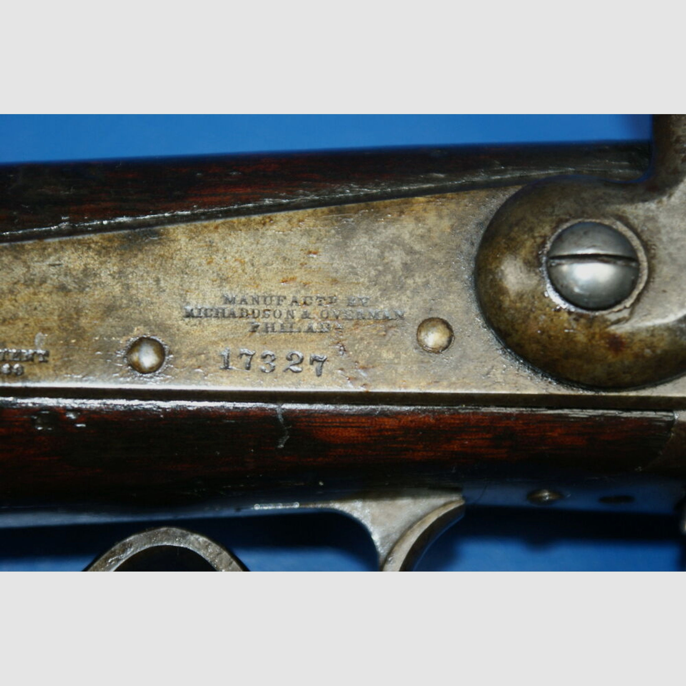 Richardson + Overland 1860 .50	 Perkussionsgewehr