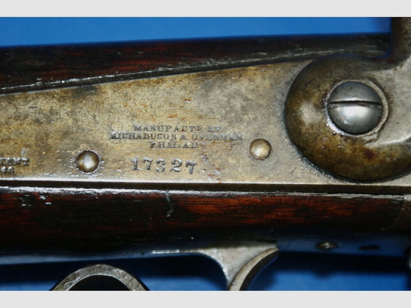 Richardson + Overland 1860 .50	 Perkussionsgewehr