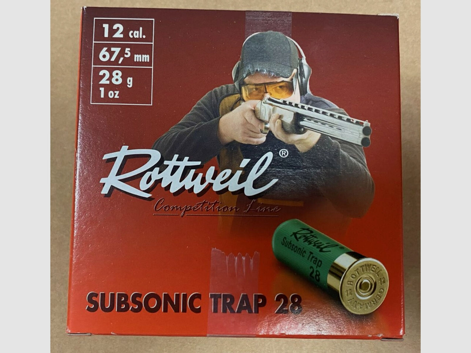 Rottweil	 Subsonic Trap 28 (500 Stück)