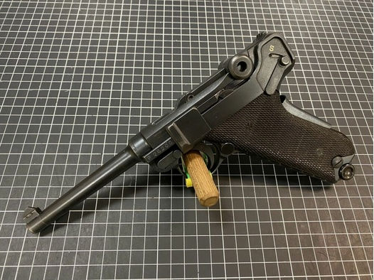 Waffenfabrik Bern	 Pistole 06-29, P-Serie, nahezu neuwertig