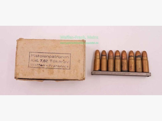 Tschechisch - unbekannt	 Pistolenmunition