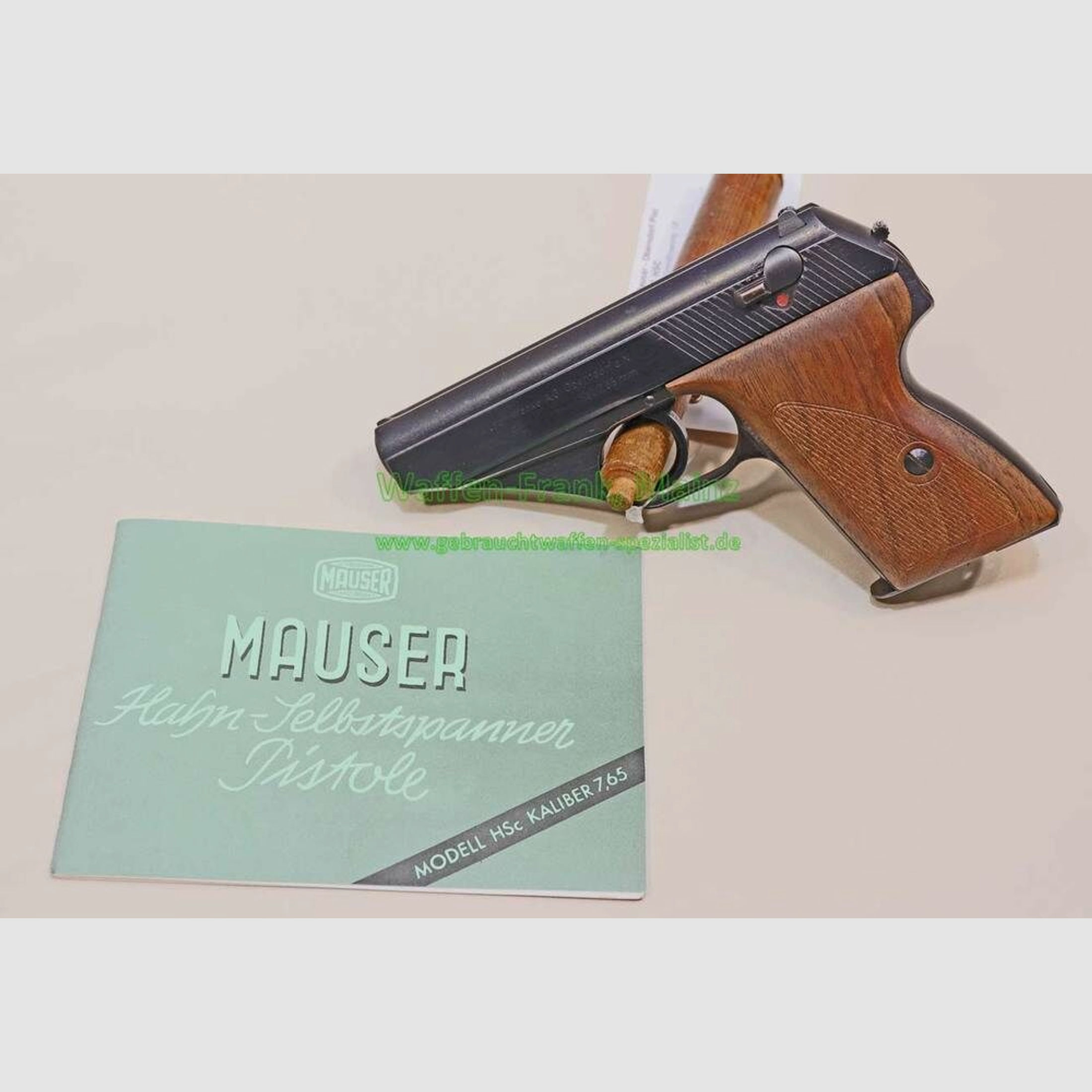 Mauser - Oberndorf	 Pistole Mod. HSC