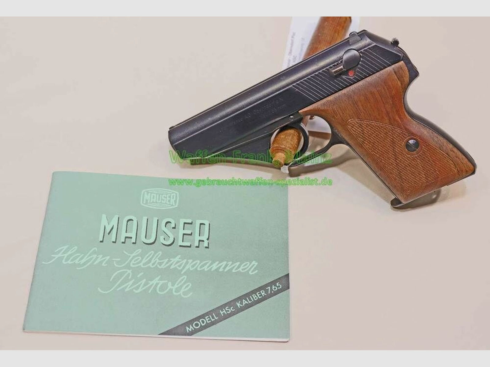 Mauser - Oberndorf	 Pistole Mod. HSC