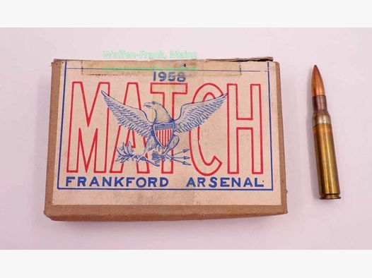 Frankfort Arsenal, USA	 Büchsenpatronen