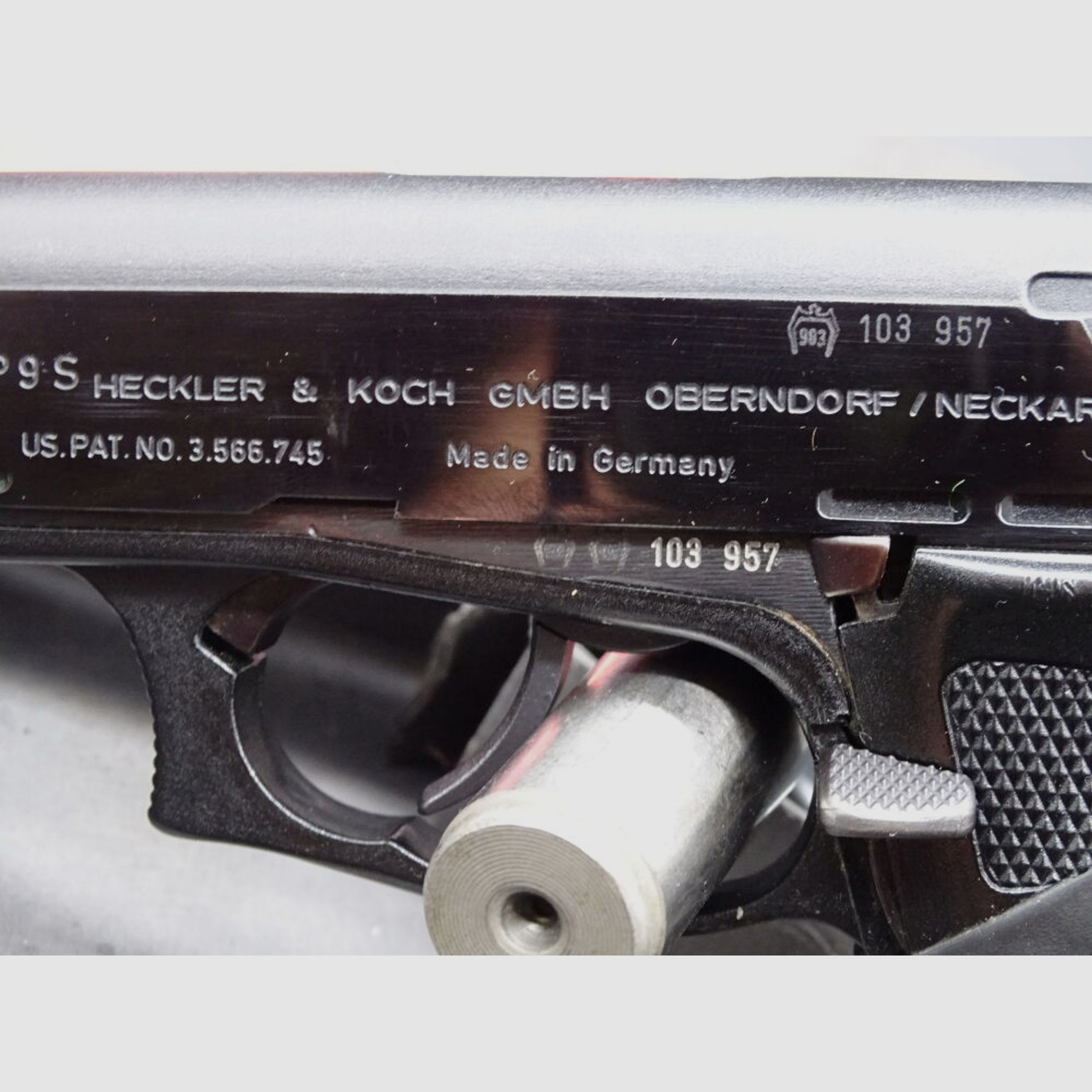 HK Heckler & Koch P9S Kaliber 9mm Luger	 P9S