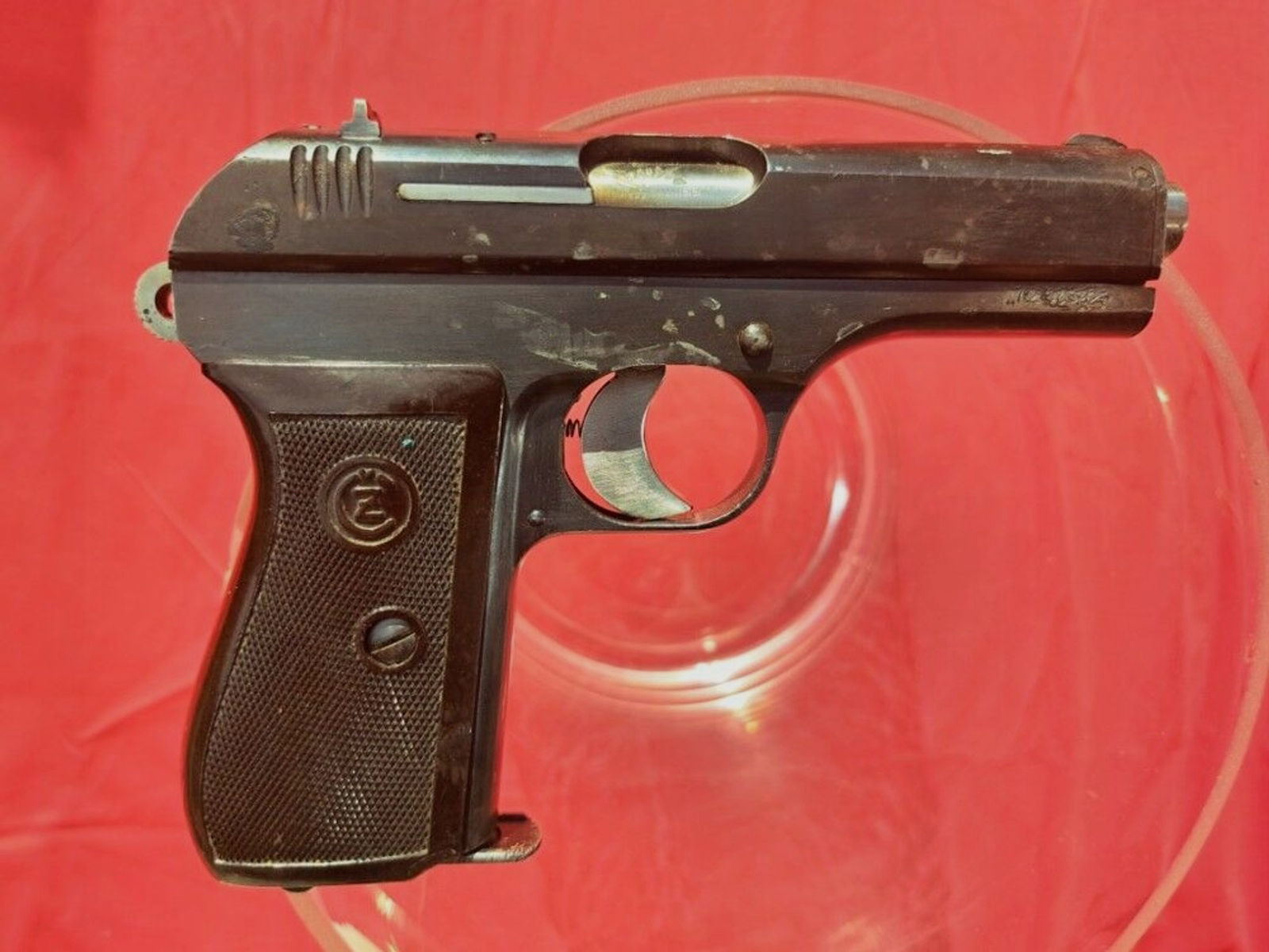 Brünner	 CZ27 (Altdeko) ehemals 7,65mmBrowning