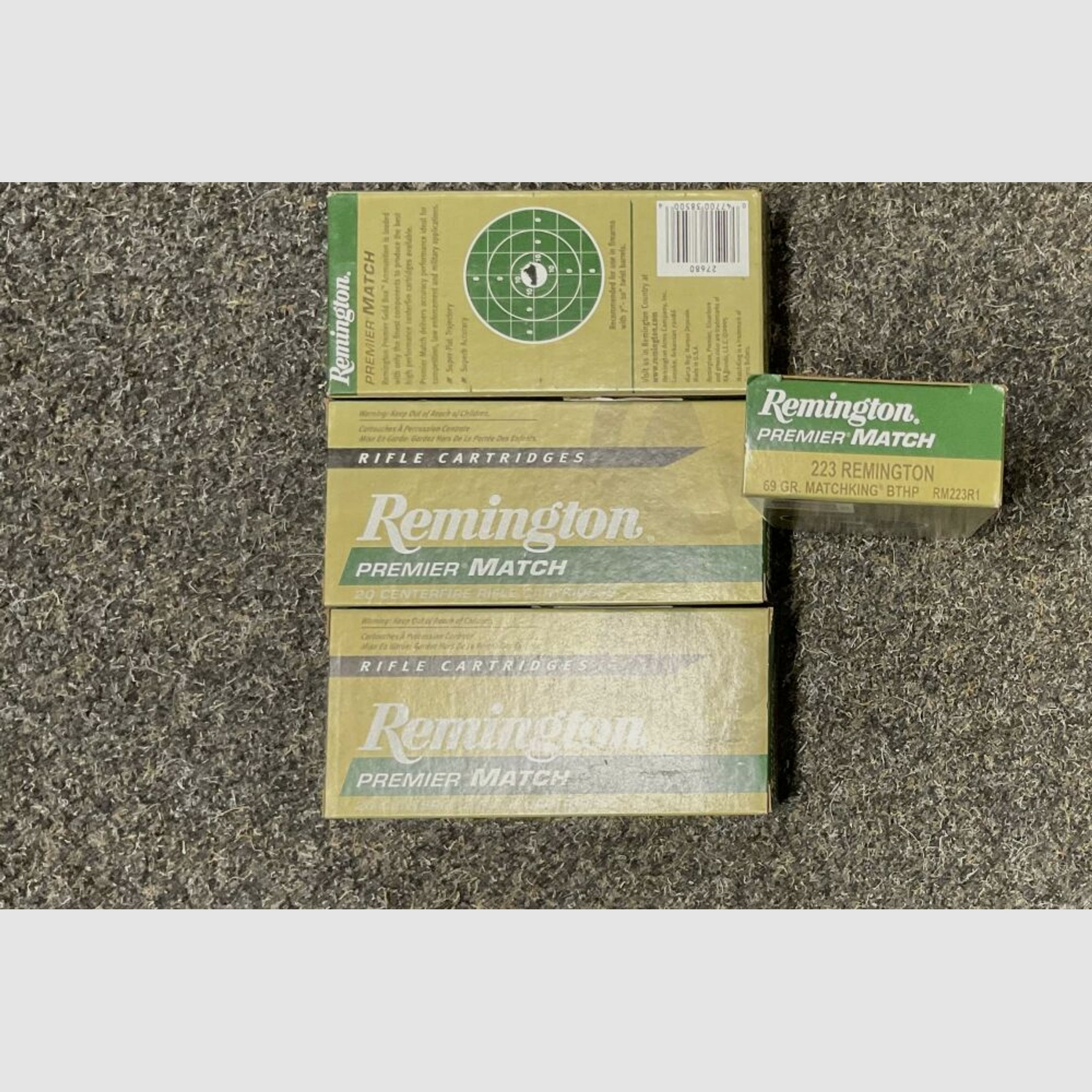 Remington Premier Match 223 Remington 69 grain BTHP
