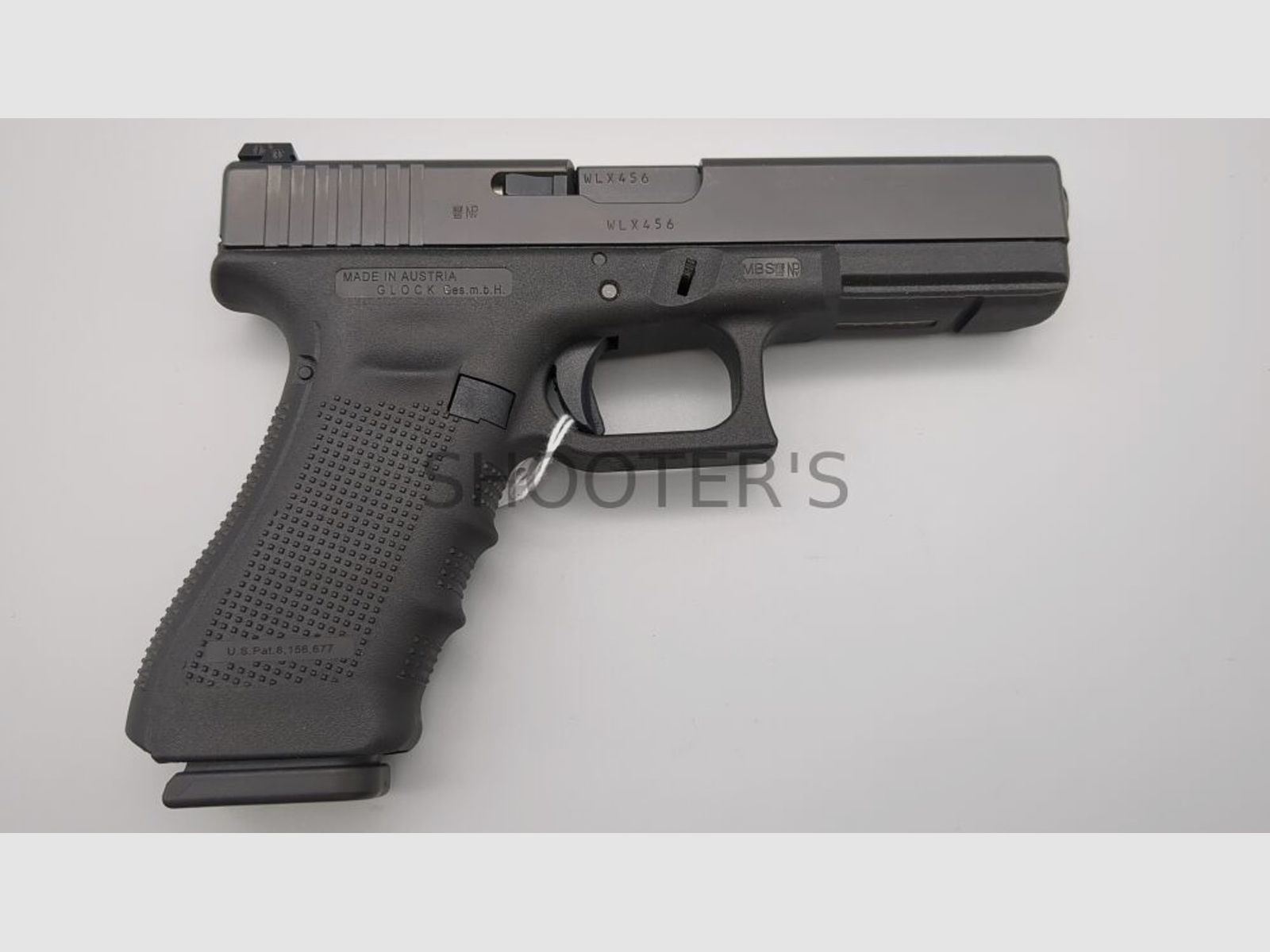 Glock 17 gen4 (9mm Luger)	 9mmLuger