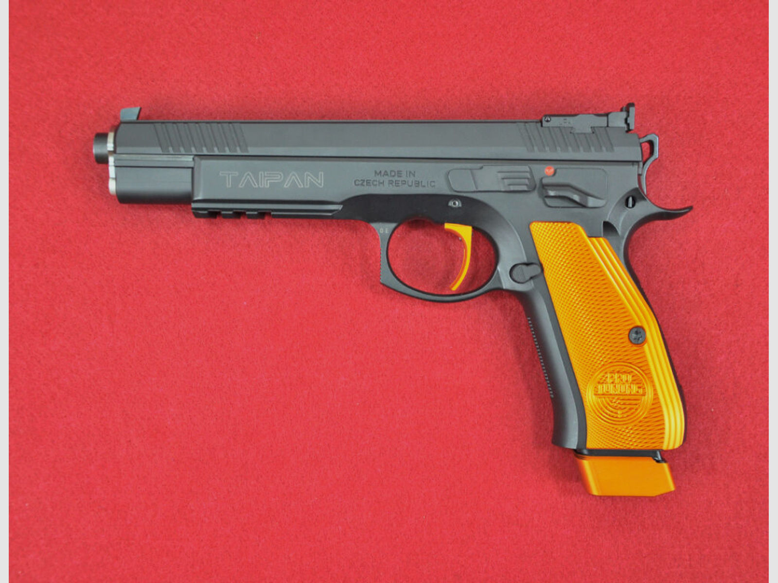 CZ	 Taipan Orange Tuning Pro 9mm Luger