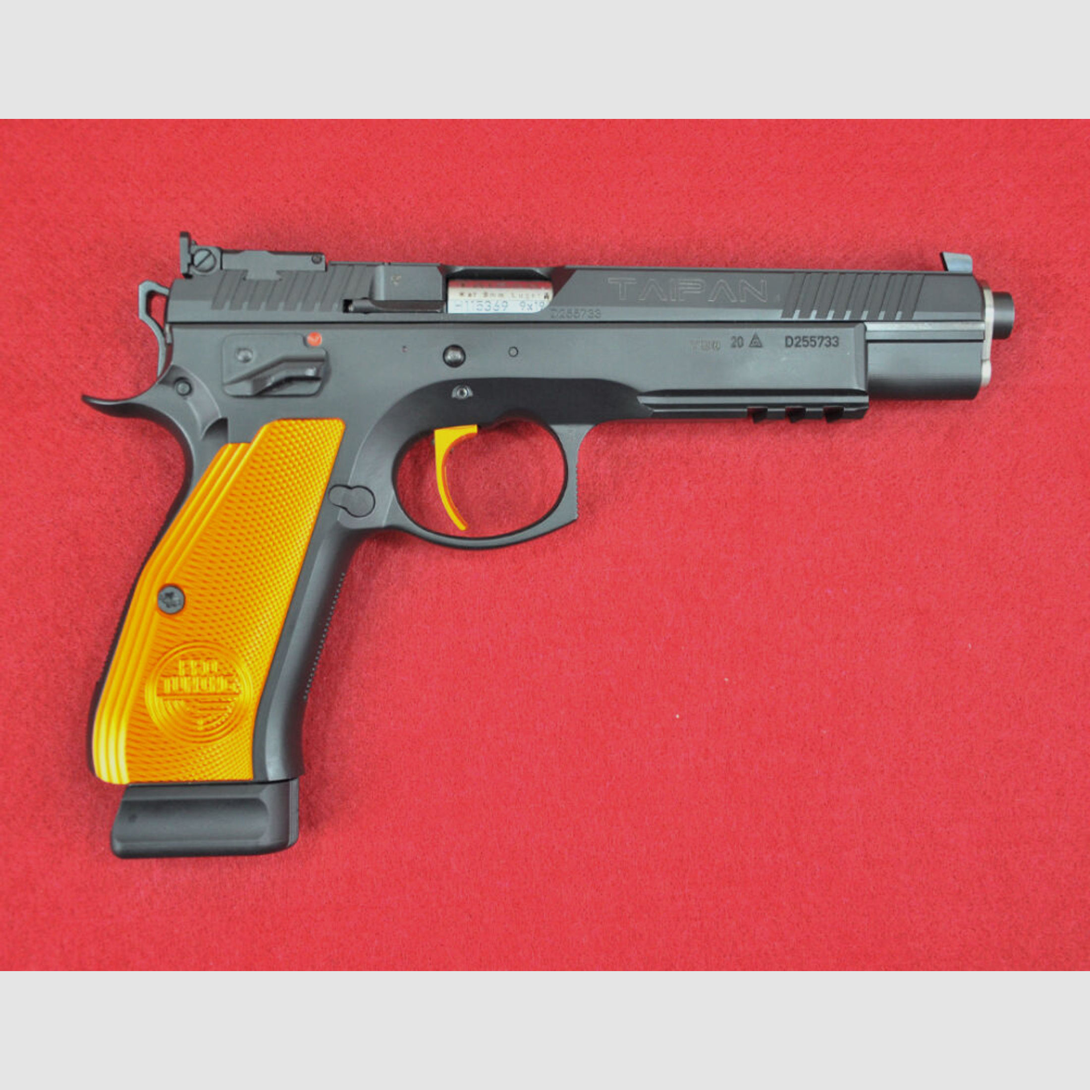 CZ	 Taipan Orange Tuning Pro 9mm Luger