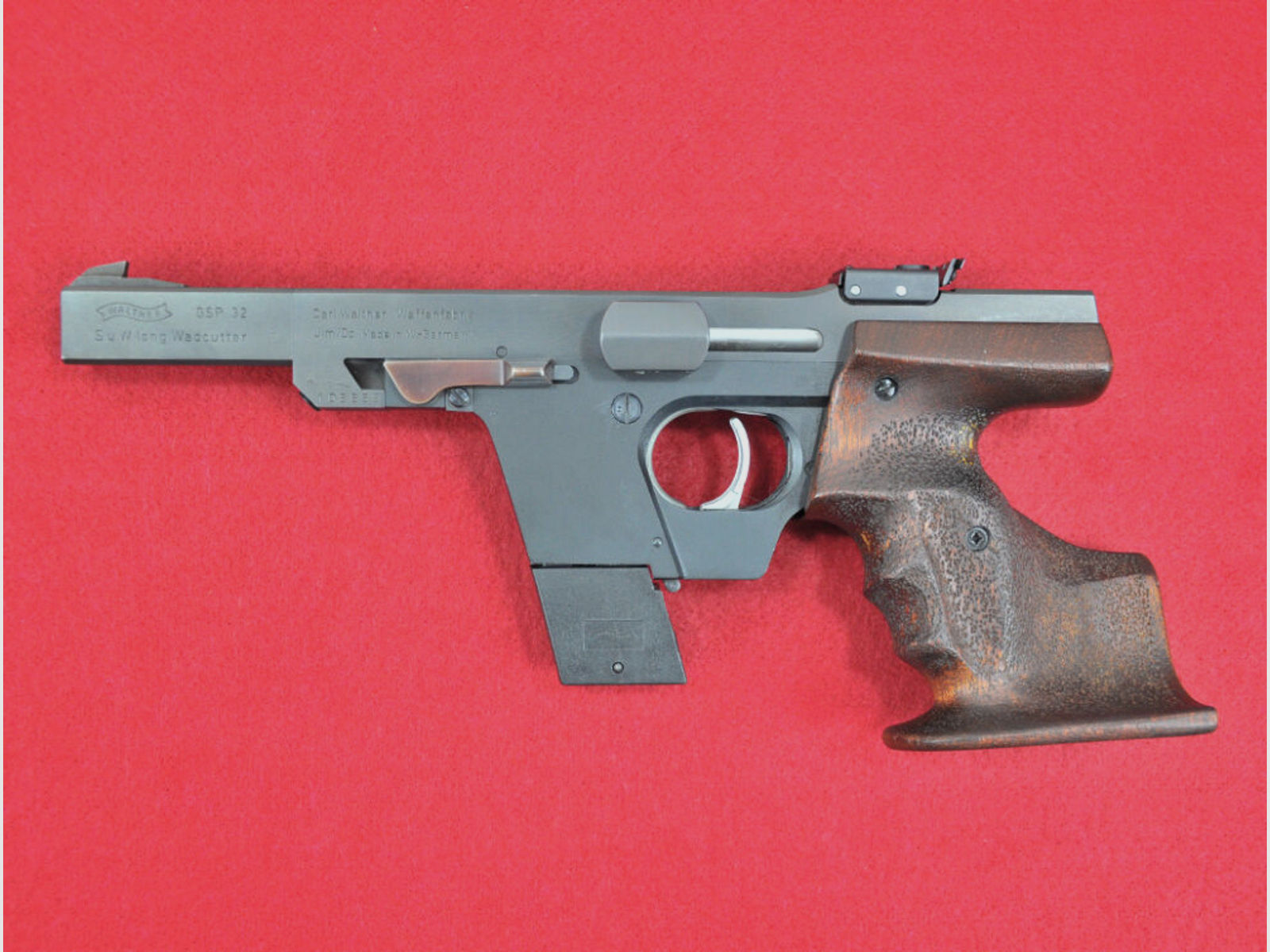 Walther	 GSP .32S&Wlong WC mit Wechselsystem .22lr