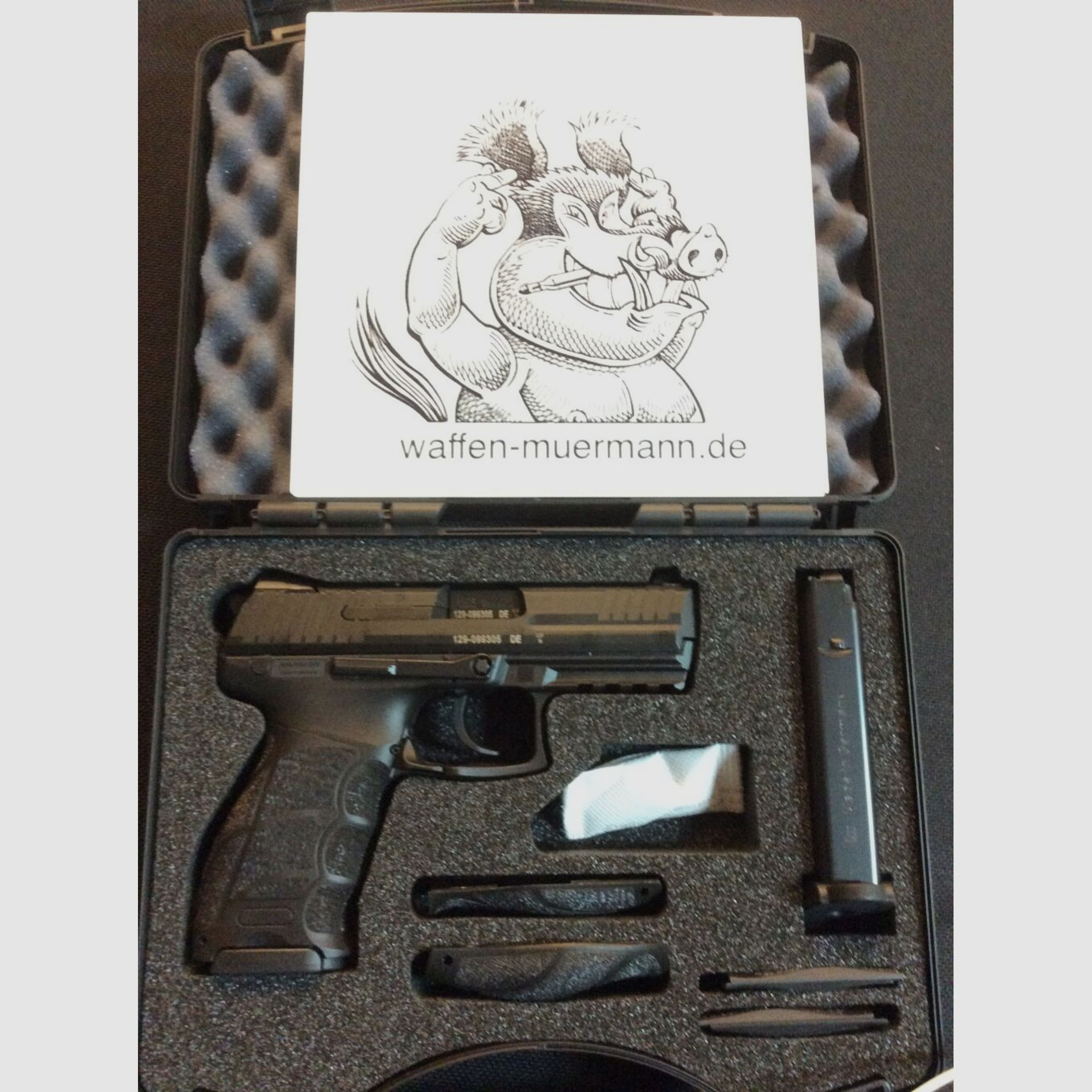 Heckler & Koch HK-Pistole P30 (V3), Kal. 9 mm Luger, DA/SA,	 9mmLuger