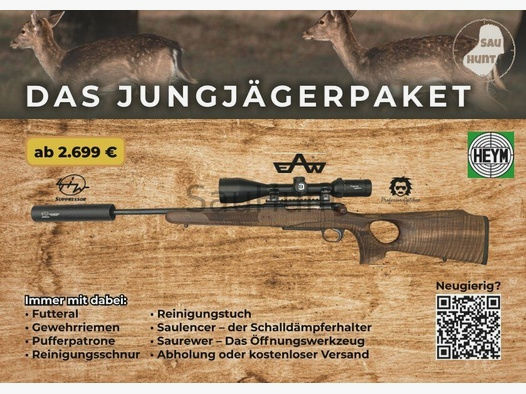 Jungjägerpaket - Heym	 SR30 Ranger-T