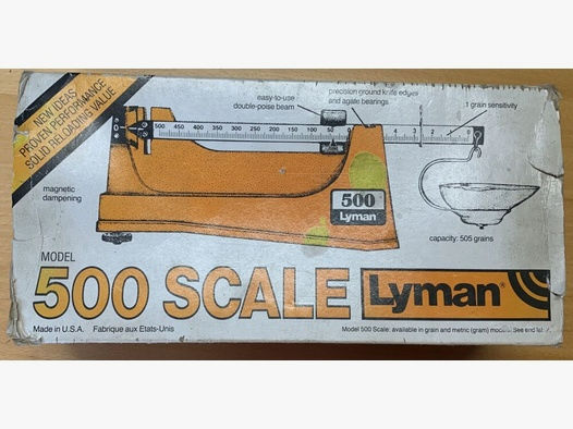 Lyman	 500 Scale