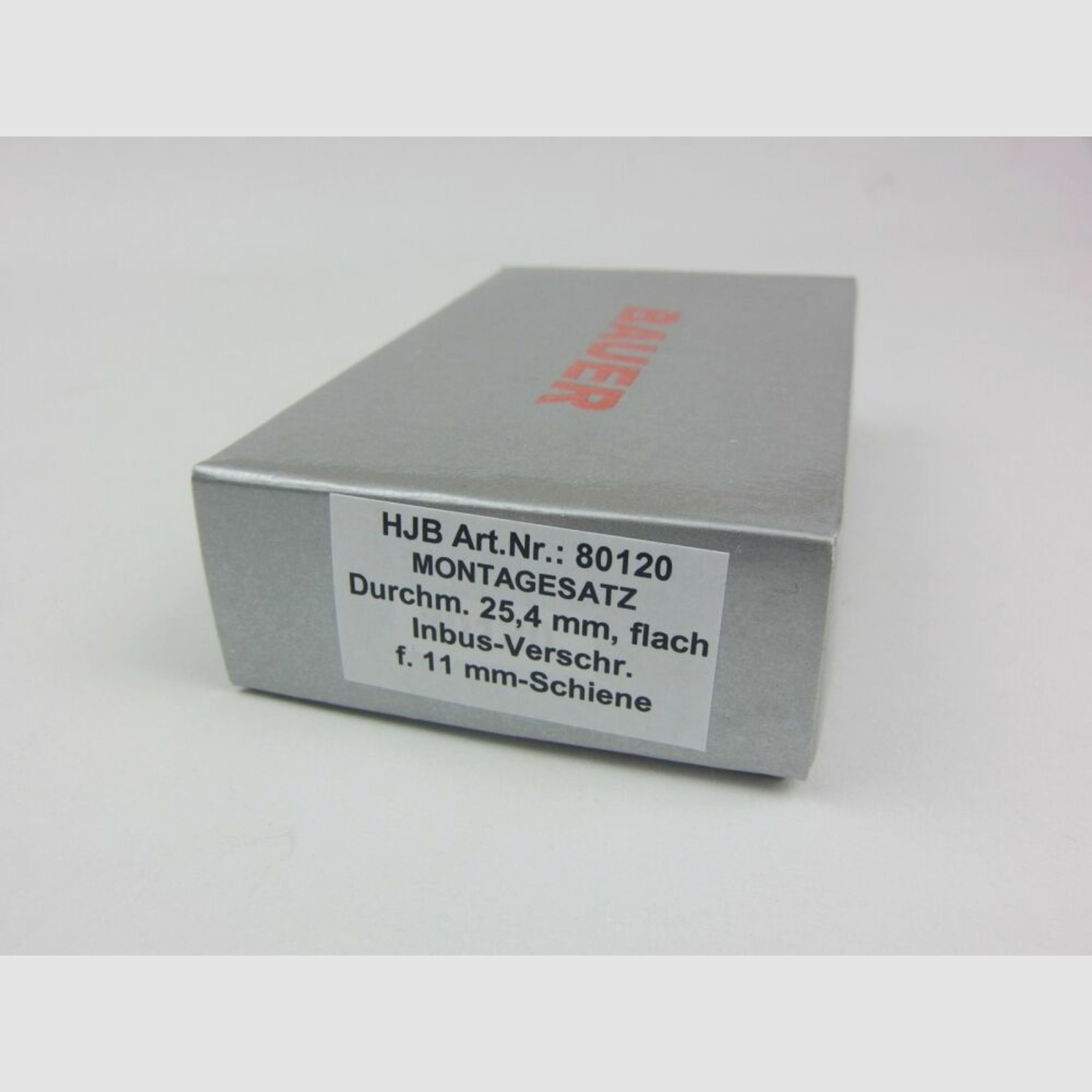 Bauer	 HJB Bauer - 11mm Prisma für 25,4mm Tubus (1Zoll) - flach