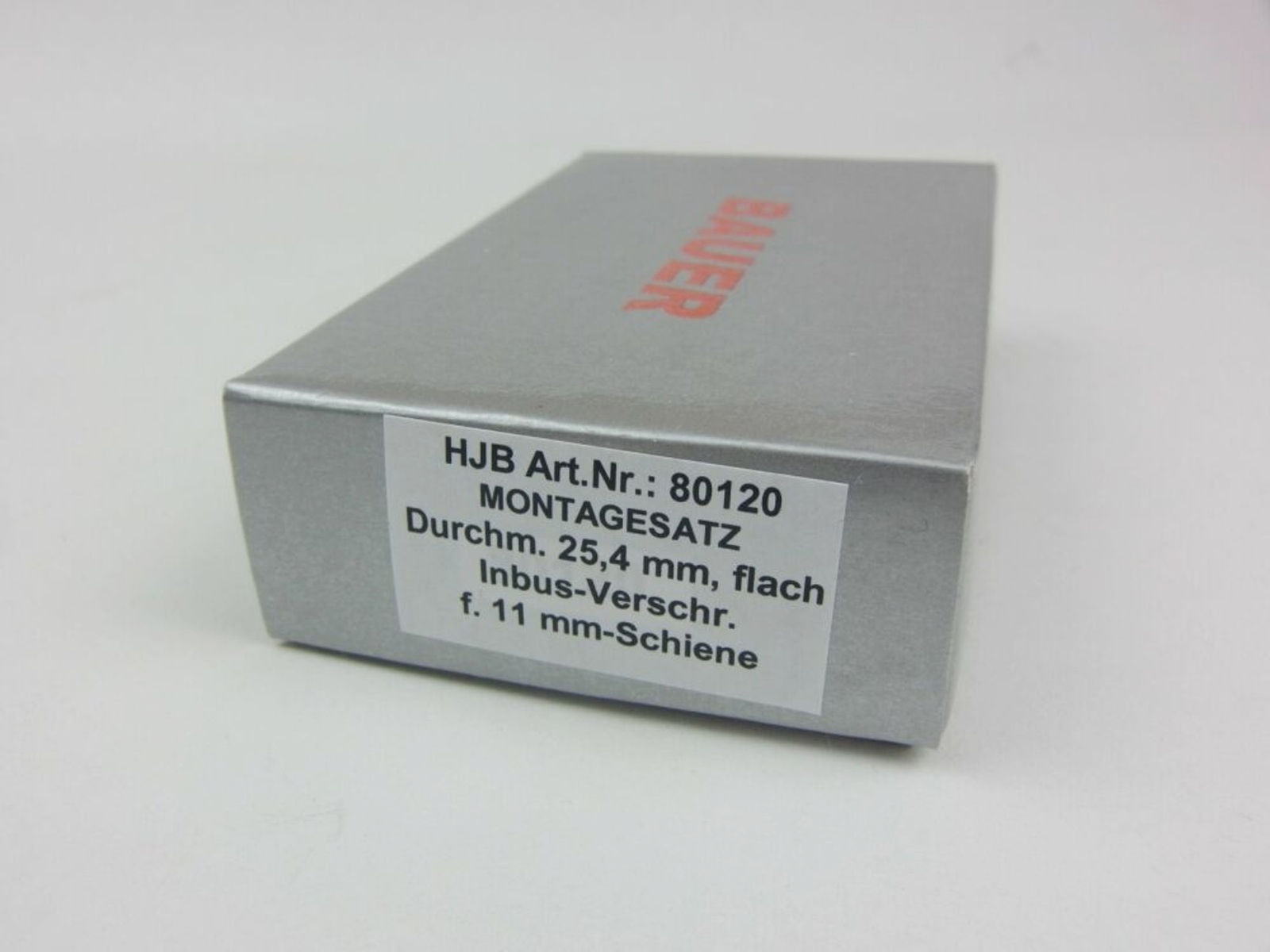Bauer	 HJB Bauer - 11mm Prisma für 25,4mm Tubus (1Zoll) - flach