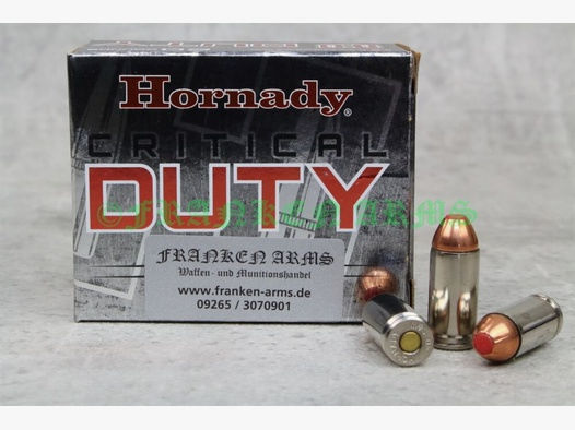 Hornady	 .40 S&W Critical Duty 175gr. 20 Stück Staffelpreise