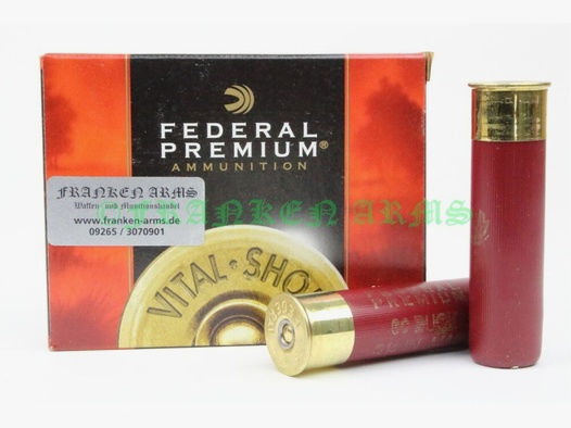 Federal	 Premium Buckshot 12/89 8,38mm 5Stück Staffelpreise
