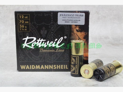 Rottweil	 Waidmannsheil HV 12/70 4,0mm 10Stück Staffelpreise