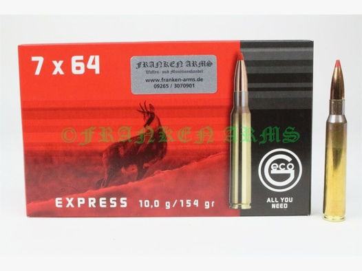 Geco	 Express 7x64 154gr. 10,0g 20 Stück Staffelpreis