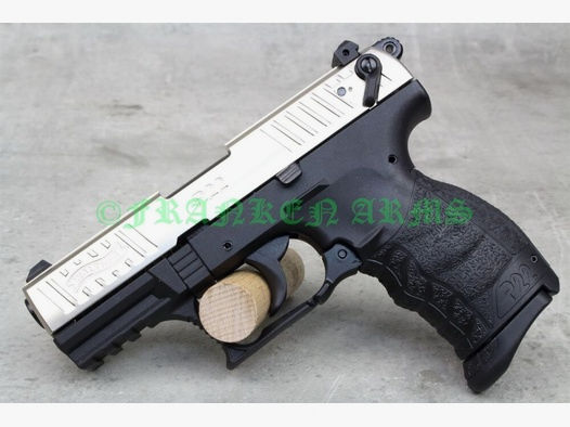 Walther	 P22Q 9mm P.A. Nickel