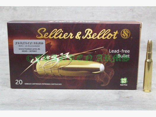 Sellier&Bellot	 eXergy 7x57 158gr. 10,2g 20 Stück Staffelpreise