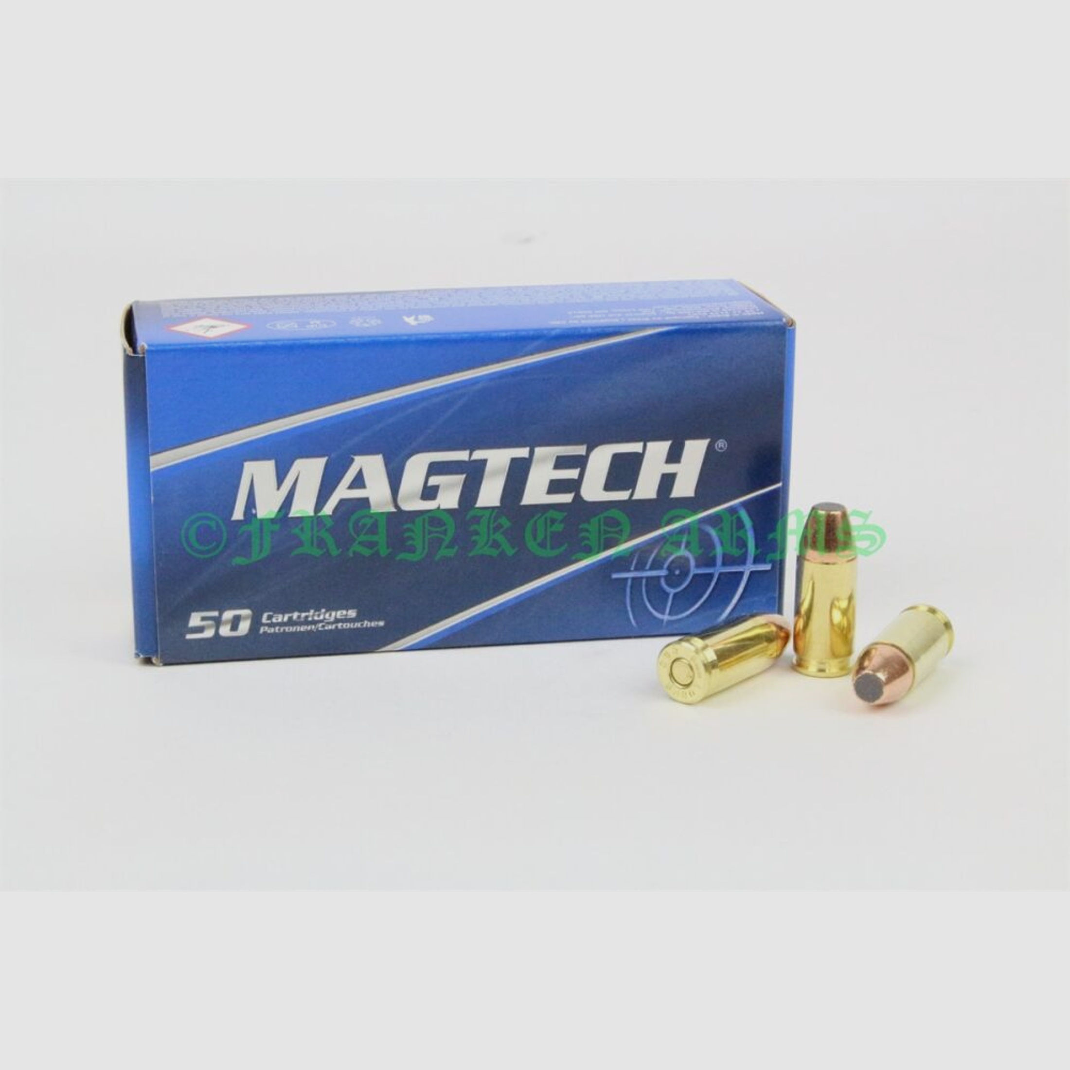Magtech	 9mm Luger JSP-FLAT 95gr. 6,15g 50 Stück