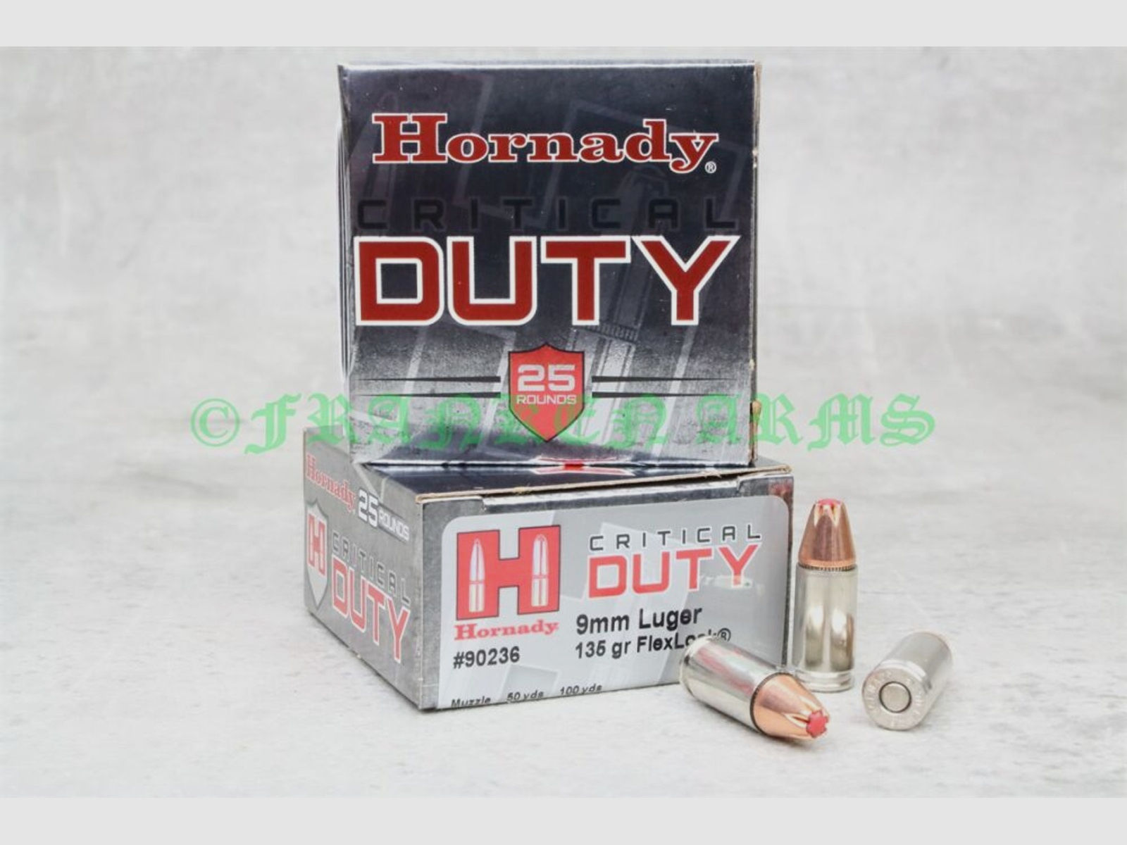 Hornady	 9mm Luger Critical Duty 135gr. 25 Stück Staffelpreise