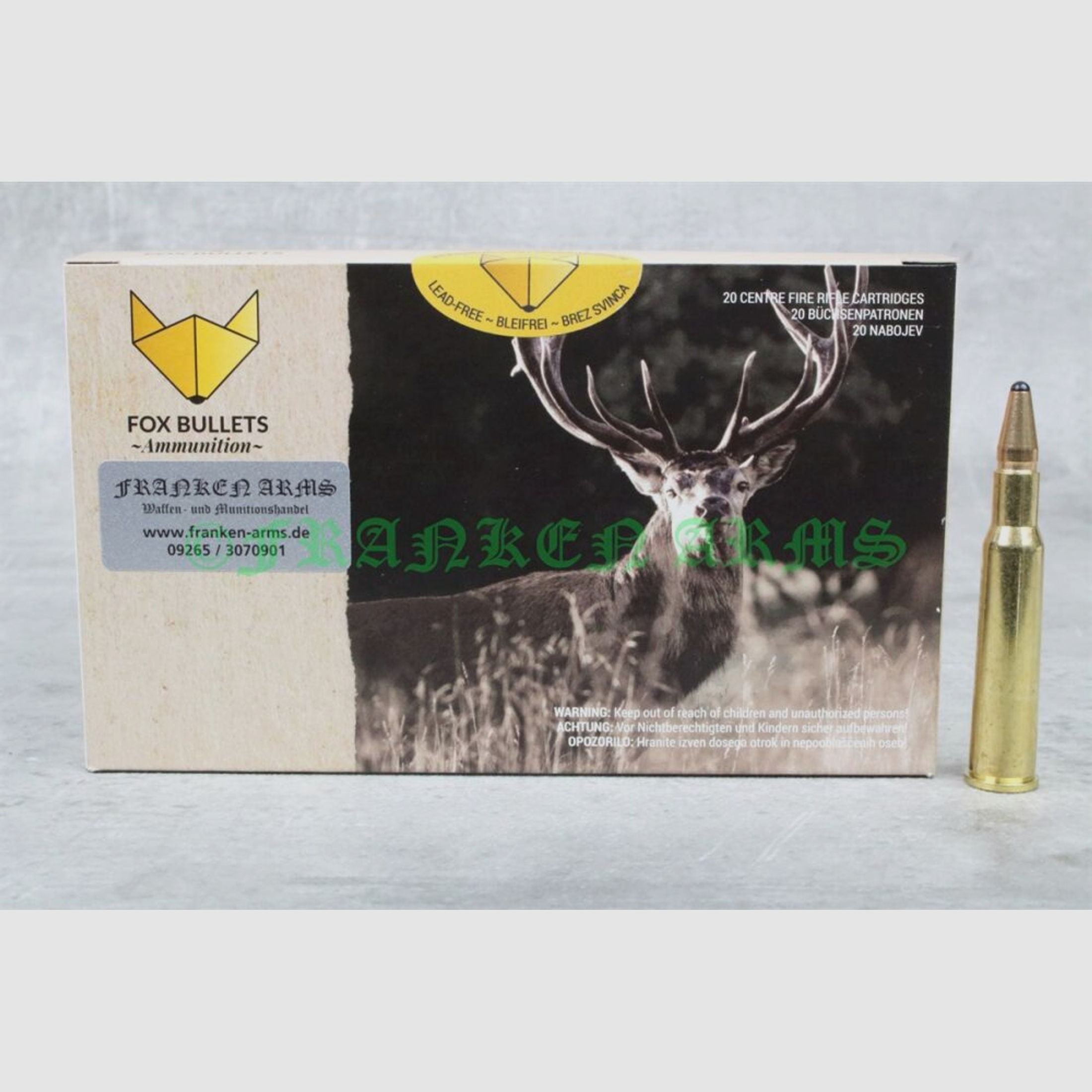 Fox Bullets	 Classic Hunter 7x57R 130gr. 8,4g 20 Stück