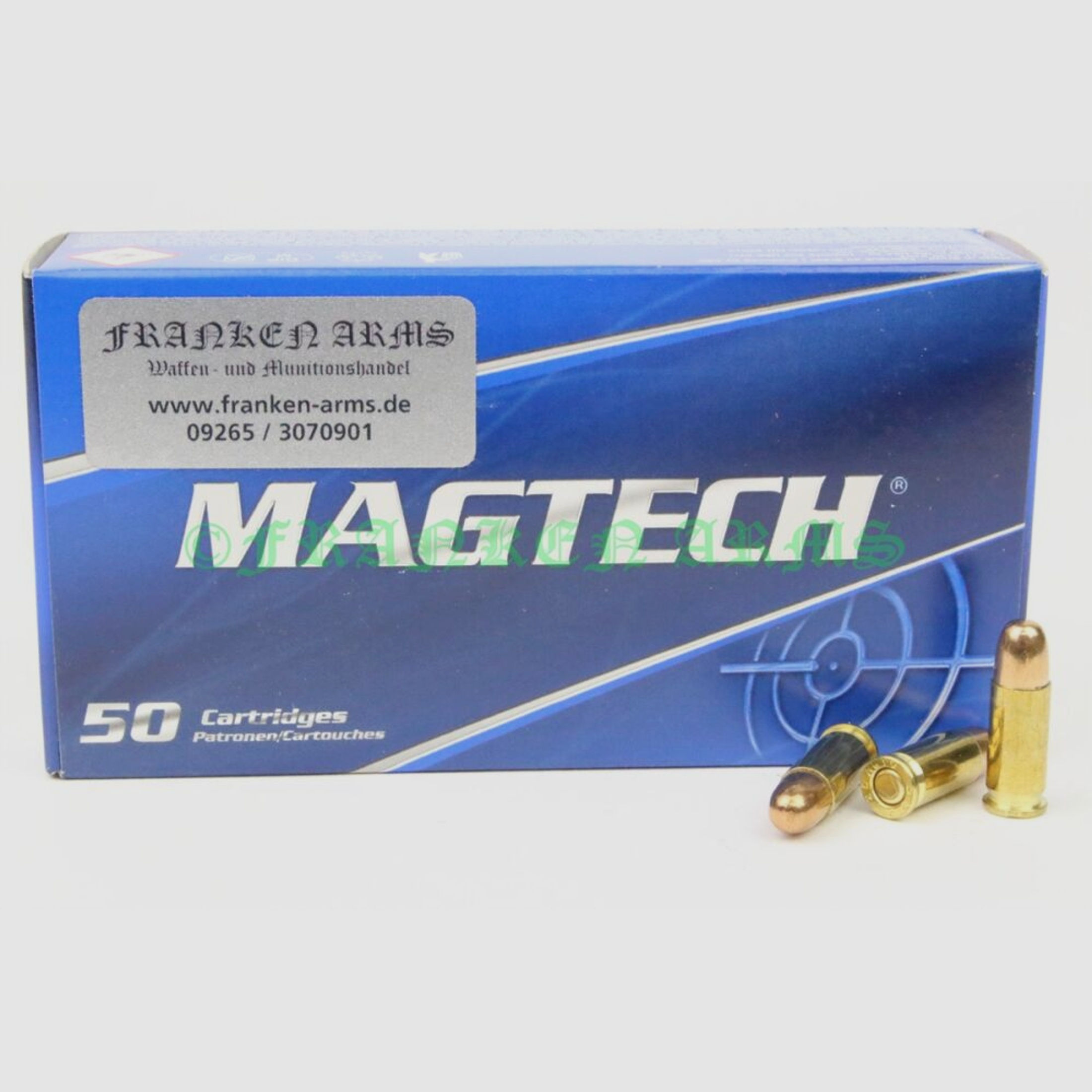 Magtech	 6,35 Browning FMJ 50gr. 3,24g 50 Stück Staffelpreise