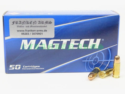 Magtech	 6,35 Browning FMJ 50gr. 3,24g 50 Stück Staffelpreise