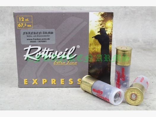Rottweil	 Express 12/67,5 7,4mm 10Stück Staffelpreise