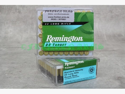 Remington	 Target .22 l.r. 40gr. 2,59g 100Stück Staffelpreise