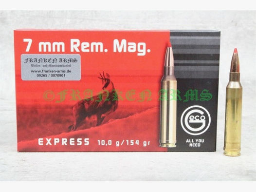 GECO	 Express 7mm Rem. Mag. 155gr. 10,0g 20 Stück Staffelpreise