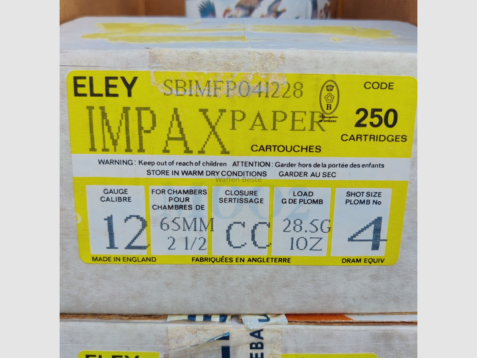 Eley	 Impax Paper 3mm
