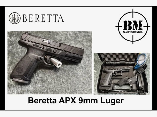 Beretta APX A1	 9mmLuger